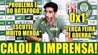 COLETIVA DE ABEL FERREIRA APÓS ATLÉTICO GO X PALMEIRAS [upl. by Roath]