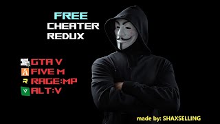 SHAX CHEATER REDUX FREE  RageMP amp AltV amp FiveM GTAV  feat SHAXSELLING [upl. by Dalton]