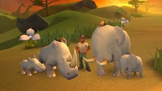 Game Trailer SAVE A RHINO [upl. by Aseral50]