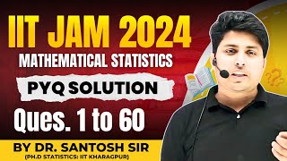 IIT JAM MS 2024  Full Paper Solution Discussion  IITJAM Mathematical Statistics 2024 [upl. by Elkraps]