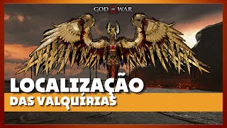 LOCALIZAÇÃO DE TODAS AS VALQUÍRIAS  GOD OF WAR 2018 [upl. by Cyrano]