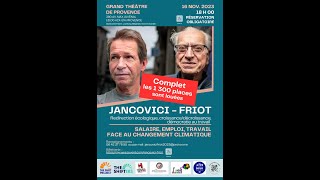 JeanMarc Jancovici et Bernard Friot  la rencontre [upl. by Jody]