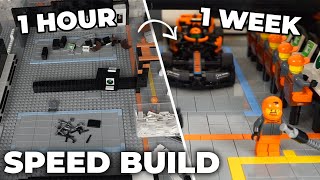 I Built a Lego McLaren F1 Garage [upl. by Sethi]