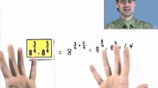 Simplifying Expressions with Rational Exponents [upl. by Zetniuq486]