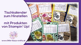 Adventmarktserie 2018 14 Tischkalender zum Aufstellen [upl. by Nirrep]