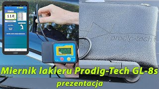 Miernik lakieru Prodig Tech GL8S  prezentacja [upl. by Jaye393]