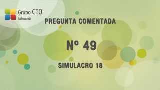 EIR 2015 Simulacro 18  Pregunta 49 [upl. by Nethsa]