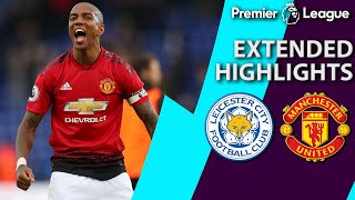 Leicester City v Manchester United  PREMIER LEAGUE EXTENDED HIGHLIGHTS  2319  NBC Sports [upl. by Ocker120]