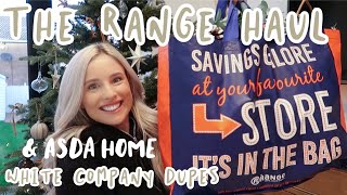 NEW IN THE RANGE amp ASDA HOME HAUL White Company Dupes Bargains Garlands Candles amp More [upl. by Ika]