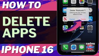 How to Delete Apps on iPhone 16 [upl. by Ajad]