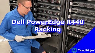 Dell PowerEdge R440  How To Rack a Server  Server Racking  Sliding Rails  Rackmount Server [upl. by Allana]