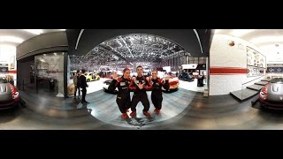 TdG 360° video  Geneva International Motor Show 2016 [upl. by Rozalin]