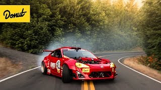 RIP GT4586  FerrariPowered Toyota drifts a Portland Touge [upl. by Mattox395]