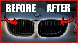 BMW 1 Series Grill Upgrade  HOW TO EASY  E87 E88 E82 E81 [upl. by Sheff]