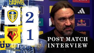 “The fans were amazing”  Daniel Farke  Leeds United 21 Watford [upl. by Patric]