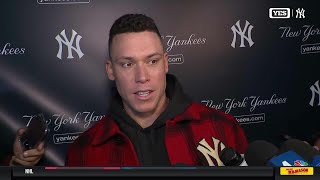 Aaron Judge on World Series loss Juan Soto [upl. by Ilbert]