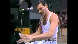 Queen  Bohemian Rhapsody Live Aid 7131985 [upl. by Rosita992]