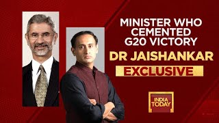 S Jaishankar Interview S Jaishankar Exclusive Interview With Rahul Kanwal On India Today [upl. by Yajet]