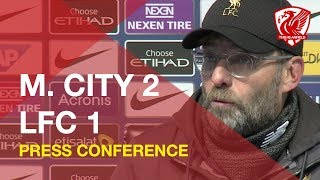 Man City 21 Liverpool  Jurgen Klopp Press Conference [upl. by Audres993]