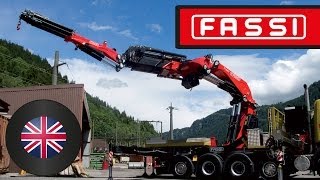 Loader crane F1950RA  Fassi Gru SpA [upl. by Peedus]