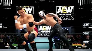 AEW Fight Forever  MJF vs Darby Allin Double Championship Ladder Match [upl. by Yoong]