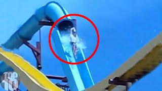 10 Tragic Water Slide Accidents [upl. by Kragh624]