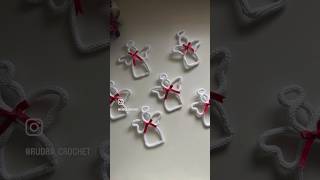 Icord  👼 Angle Christmas Ornaments icord christmas christmasornaments redandwhite [upl. by Nahgeem]