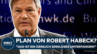 DEUTSCHLAND AmpelAus Robert Habeck quotDas ist ein ziemlich sinnloses Unterfangenquot [upl. by Layton]