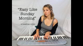 Easy Like Sunday Morning mashup  piano cover [upl. by Iverson]