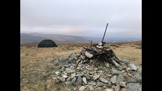 WILDCAMPING IN THE LAKE DISTRICT HARTER FELL JAN 4TH 2019 [upl. by Misty]