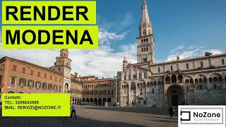 REALIZZAZIONE RENDER MODENA  FOTOINSERIMENTI [upl. by Accissej]