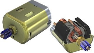 SolidWorks Tutorial 267  DC motor [upl. by Campagna]