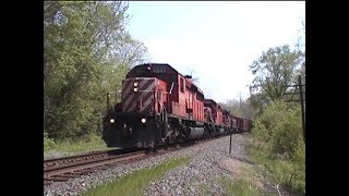 CP 165 NS 31J on the Buffalo LIne at Millersburg PA  5104 unedited DV capture [upl. by Yeslehc]