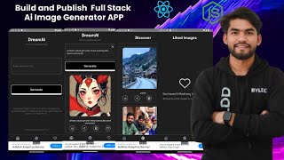 Build a Full Stack AI Image Generator App in React Native Image Card Component UI Part  7 [upl. by Nalod]