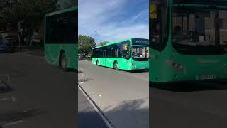 Stagecoach Busway BU69 XXB Heading to Trumpington PampR [upl. by Lessard]