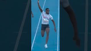 Fred Kerleys Epic Celebration After Dominating 100m  USA vs Australia Athletics [upl. by Miller313]