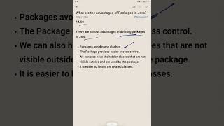 What are the advantages of Packages in Java  1450 javainterviewquestionsanswers [upl. by Ahseinet227]