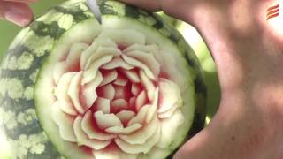 El mukimono un arte en frutas y verduras [upl. by Rosalinda759]