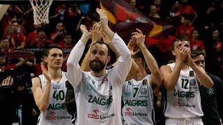 SlowMotion Zalgiris wins in Vilnius [upl. by Jovi]