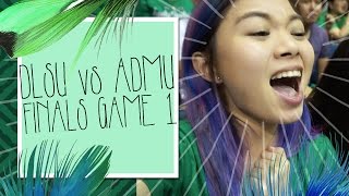 Vlog DLSU vs ADMU Finals Game 1  Kye Sees [upl. by Dnomyar167]