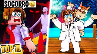 TOP 7 Experiências Mais MALUCAS do Rafinha Betero no Roblox [upl. by Ezitram]