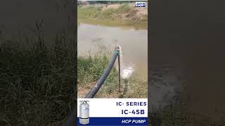 HCP PUMP  ICSERIES  Submersible DeWatering Pump 5hp with 4inch Discharge [upl. by Eimrots714]