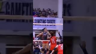 One of the best crosscourt attacks of Mylene Paat pvl mylenepaat cherytiggo pvl2024 pvl2023 [upl. by Attezi]