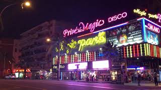 Nightlife  Lloret de Mar  Costa Brava  Spain [upl. by Belcher]