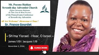 20241102 MPH  Sr France  quot Shma Yisrael  Hear O Israelquot [upl. by Bassett]