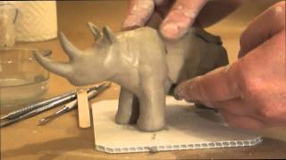 Making a Simple Animal out of Clay [upl. by Bobbie]