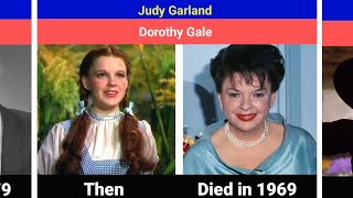 The Wizard of Oz 1939 Cast Then and Now 2024 [upl. by Annadal]