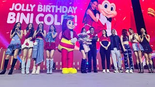 Jollibee x Bini Fan Meet Full Performance Fan Cam Part 2 No Edits No Cuts [upl. by Ramalahs]