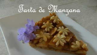 CÓMO HACER TARTA DE MANZANA [upl. by Yetac938]