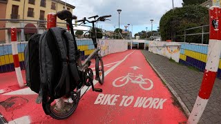 Andare al LAVORO in BICI  I miei 6 MESI di BIKE TO WORK [upl. by Ripp]